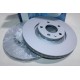 Lot 2 disques de frein avant ventilé 312mm diametre Bosch BD996 0986479057 pour audi A4 A6 seat exeo skoda superb volkswagen 