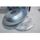 Jeu 2 disques de frein arriere plein 330mm diametre Bosch BD1183 0986479330 pour mercedes classe ML W164 classe R W251 