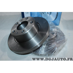Lot 2 disques de frein avant plein 276mm diametre Bosch BD990 0986479162 pour iveco daily 3 III 