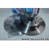 Jeu 2 disques de frein arriere plein 280mm diametre Bosch BD1005 0986479068 pour ford mondeo 3 III jaguar X-type