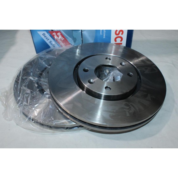 Lot 2 disques de frein avant ventilé 288mm diametre Bosch BD877 0986478980 pour citroen C5 xantia 