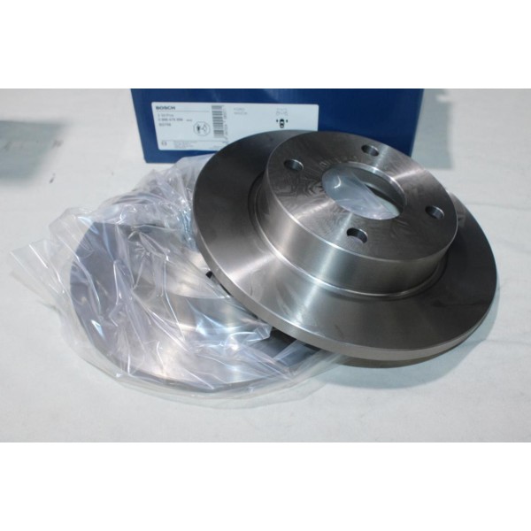 Jeu 2 disques de frein avant plein 239.5mm diametre Bosch BD756 0986478856 pour ford fiesta 3 4 III IV ka 1 mazda 121 