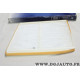 Filtre habitacle interieur Norauto FP128 pour renault megane 1 partir de 1999 megane scenic de 1997 à 1999 (mousse laterale 