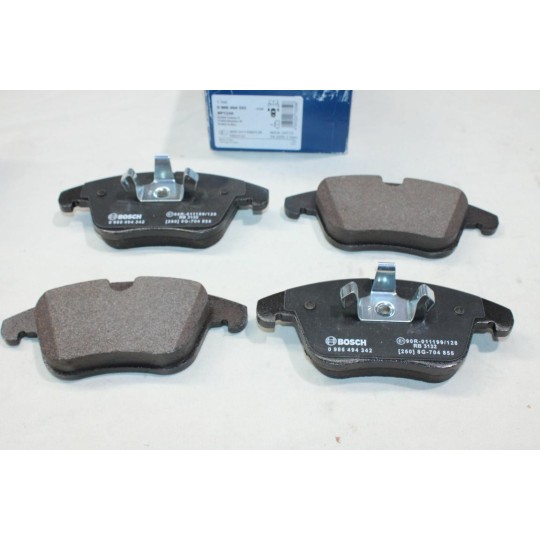 Jeu 4 plaquettes de frein avant montage teves Bosch BP1249 0986494342 pour ford mondeo 4 IV smax s-max galaxy 2 II jaguar XK 