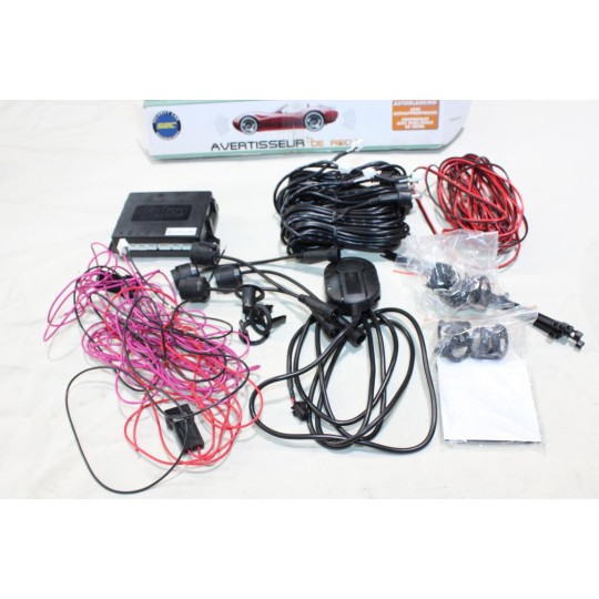 Kit radar de recul aide au stationnement 4 capteurs Phonocar SEC 06930 universel 
