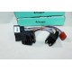 Faisceau cable electrique adaptateur kit mains libres Phonocar 04756 pour renault megane 2 II de 2009 à 2012 wind partir de 