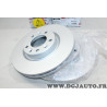 Jeu 2 disques de frein avant ventilé 283mm diametre Ferodo DDF2401C-1 pour citroen C4 picasso berlingo 2 3 II III opel combo E 