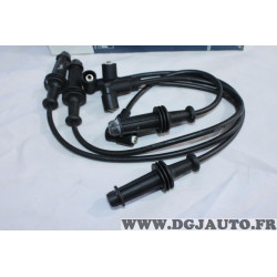 Jeu 4 fils de bougie allumage Beru PRO795 0300898454 pour citroen C3 peugeot 106 306 309 1.1 1.4 1.6 essence 