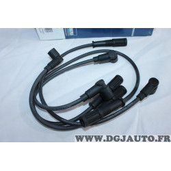 Jeu 4 fils de bougie allumage Beru PRO787 0300898449 pour fiat cinquecento panda 1 I palio tipo punto 1 seicento strada doblo 1 