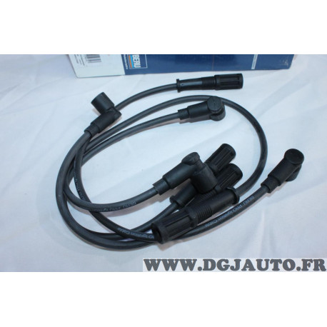 Jeu 4 fils de bougie allumage Beru PRO787 0300898449 pour fiat cinquecento panda 1 I palio tipo punto 1 seicento strada doblo 1 