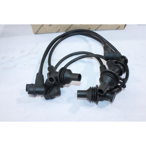 Jeu 4 fils de bougie allumage Bougicord 1413 pour renault 19 R19 clio 1 1.7 1.8 essence 