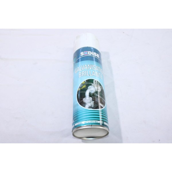 Spray aerosol 400ML galvanisation brillante Sodise 10170 