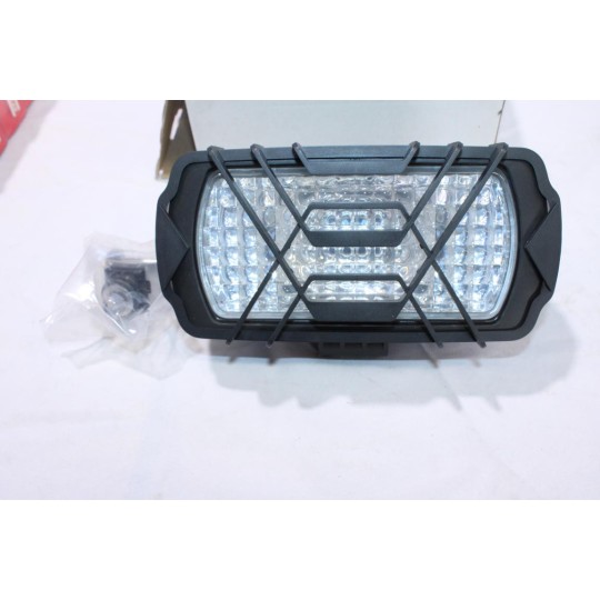 Phare lampe de travail rectangulaire 195x96mm avec grille Sodise 16351 