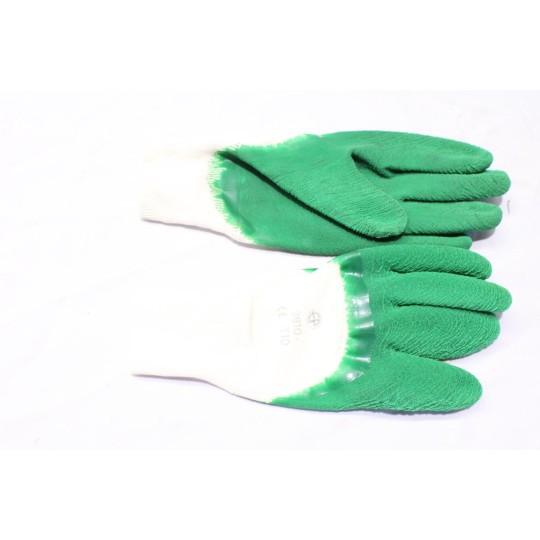 Paire gants latex antiderapants taille 10 Eurotechnique 3810 