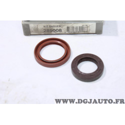 Jeu 2 joints spi torique coté poulie Meillor 289008 pour fiat cinquecento doblo palio panda 1 punto 1 2 I II seicento strada 