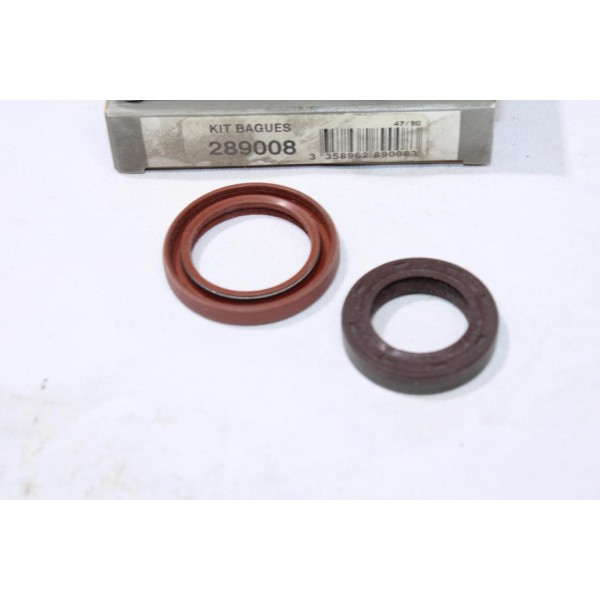 Jeu 2 joints spi torique coté poulie Meillor 289008 pour fiat cinquecento doblo palio panda 1 punto 1 2 I II seicento strada 