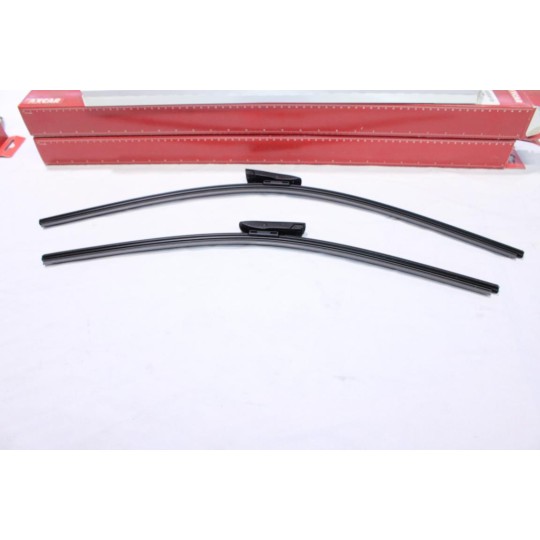 Jeu 2 balais essuie glace souple 650MM + 550MM Axcar A6555FB pour renault scenic 2 II de 2005 à 2009 