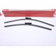 Jeu 2 balais essuie glace souple 650MM + 550MM Axcar A6555FB pour renault scenic 2 II de 2005 à 2009 