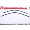 Jeu 2 balais essuie glace souple 700MM + 700MM Axcar A7070FB pour peugeot 407 partir de 2004 