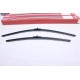 Jeu 2 balais essuie glace souple 700MM + 650MM Axcar A6048FB pour audi A3 de 2003 à 2004 skoda octavia 2 II partir de 2004 