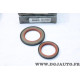 Jeu 2 joints spi torique distribution Corteco 289005 pour citroen BX XM ZX xantia jumper evasion visa berlingo xsara fiat 