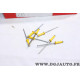 Boite 500 rivets pop jaune éclatés TP 4x16 FAR RAL 1004 5514016R1004 