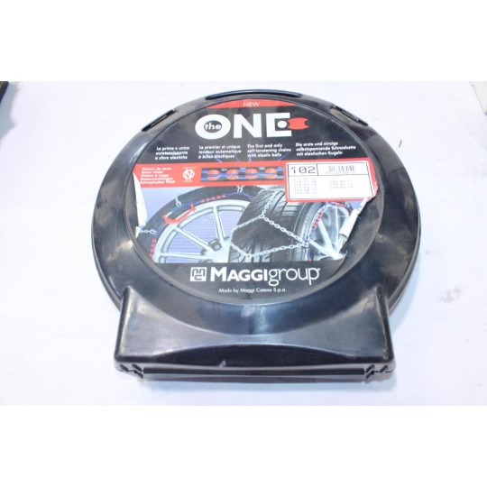 Jeu chaines neige Maggigroup The One 102 pour pneu roue jante 215/65/16 215/70/16 225/60/16 215/55/17 225/55/17 235/50/17 