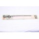 Antenne radio telescopique chrome noir Bensi 80.06N 