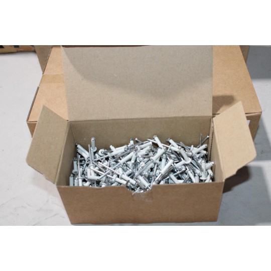 Pack 1000 Rivets lot 4 boites 250 rivets pop blancs epanouis 4x16mm tete 8mm Restagraf 3005 