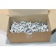 Pack 1000 Rivets lot 4 boites 250 rivets pop blancs epanouis 4x16mm tete 8mm special plaques immatriculation Restagraf 2166 