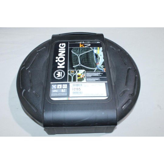 Jeu chaines neige Konig 085 K7 pour pneu roue jante 225/60/14 225/50/15 225/45/16 205/40/18 225 60 14 225 50 15 225 45 16 205 