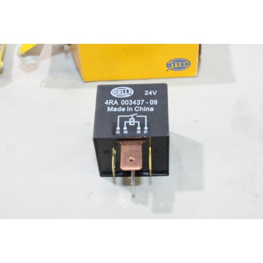 Relais electrique 24V 60A Hella 4RA003.437-091 pour poids lourd tracteur engin agricole 