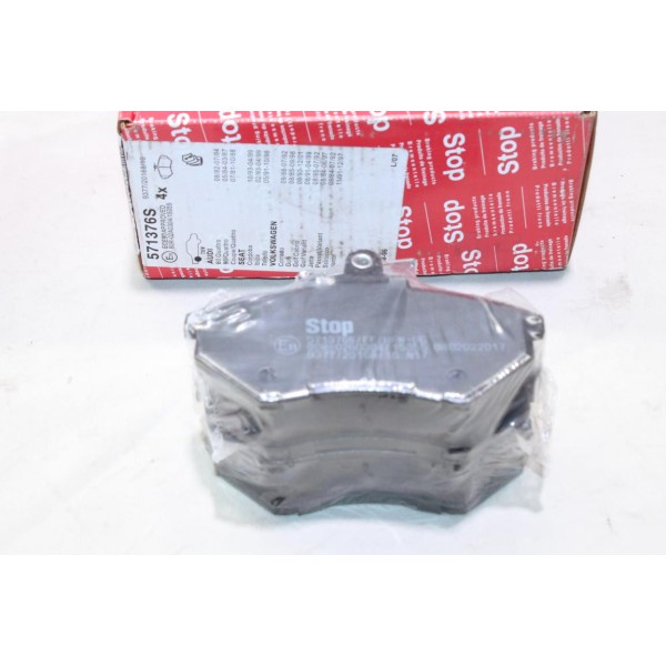 Jeu 4 plaquettes de frein avant montage lucas Stop 571376S pour audi 80 90 seat ibiza cordoba toledo volkswagen golf 2 3 4 II 