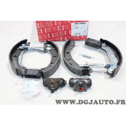 Kit frein arriere 203x38mm montage bendix (1 cylindre un peu oxydé) Stop 381340S pour renault megane 1 