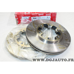 Jeu 2 disques de frein avant ventilé 277mm diametre Stop 561523S pour ford maverick nissan king cab D22 pathfinder R50 terrano 