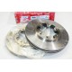 Jeu 2 disques de frein avant ventilé 277mm diametre Stop 561523S pour ford maverick nissan king cab D22 pathfinder R50 terrano 