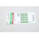 Blister 5 lames scie sauteuse metal HSS 100.4x7.5x1.0 Hitachi 750012 JM20 
