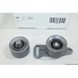 Jeu 2 galets tendeur + enrouleur courroie de distribution (non incluse) Magneti Marelli MM6017K1Q 341360171101 pour renault 21 