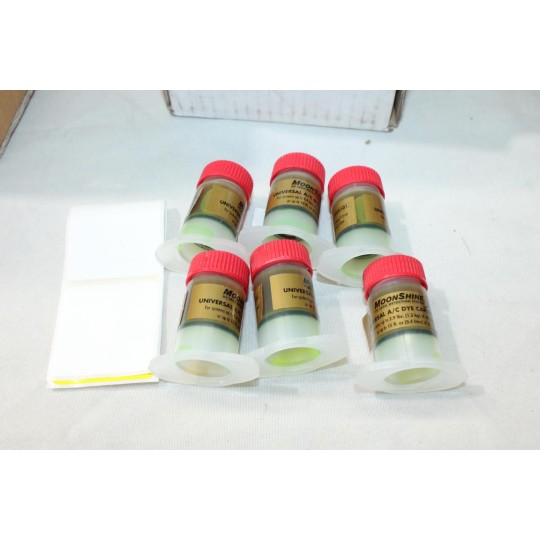 Lot 6 cartouches additif UV 7.5ml Bosch 1689916001 pour machine climatisation A/C 