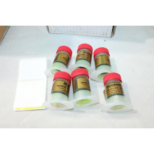 Lot 6 cartouches additif UV 7.5ml Bosch 1689916001 pour machine climatisation A/C 