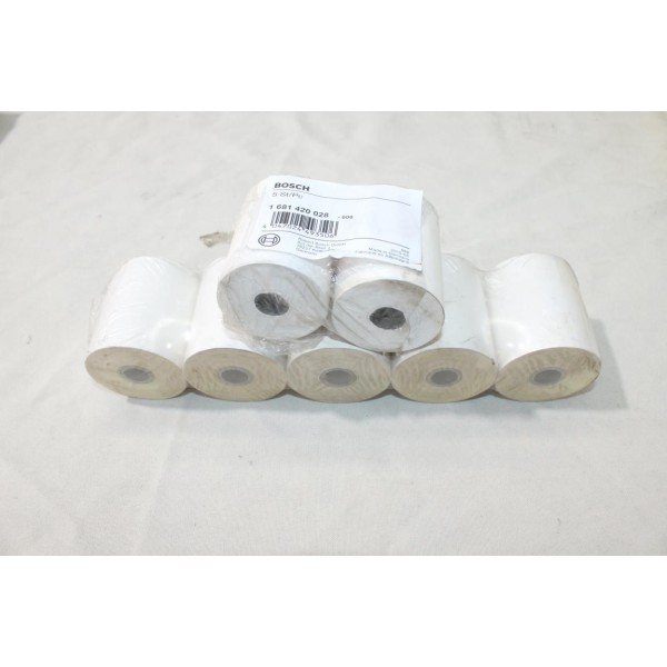 Lot 7 rouleaux impression Bosch 1681420028 pour machine diagnostique bosch BAT121 