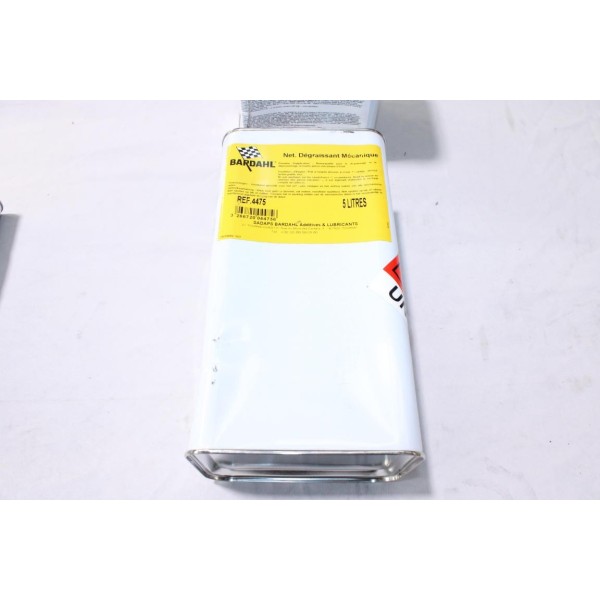 Bidon 5L 5 litres nettoyant degraissant mecanique DLU 08/2028 Bardahl 4475 