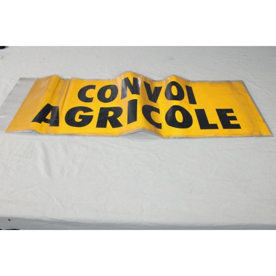 Banniere banderole Nove CONVOI AGRICOLE*** (plié un peu déchiré) 