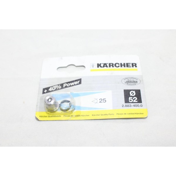 Buse de puissance 52 +40% puissance 25° Karcher 2.883-400.0 pour nettoyeur haute pression karcher 
