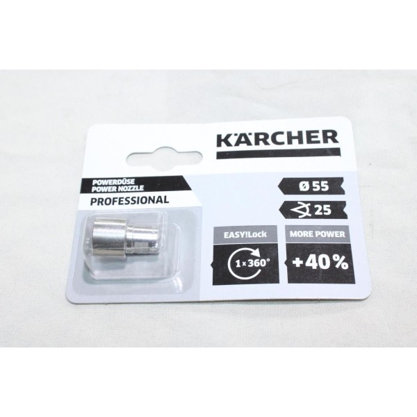 Buse de puissance 55 +40% puissance 25° Karcher 2.113-025.0 pour nettoyeur haute pression karcher 