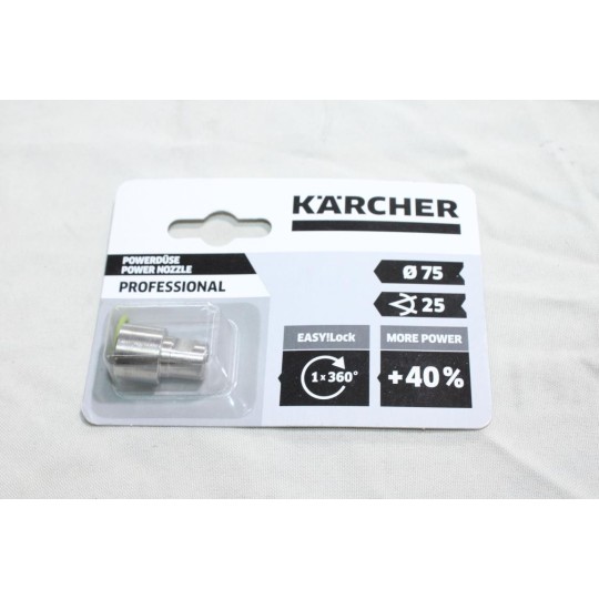 Buse de puissance 75 +40% puissance 25° Karcher 2.113-014.0 pour nettoyeur haute pression karcher 