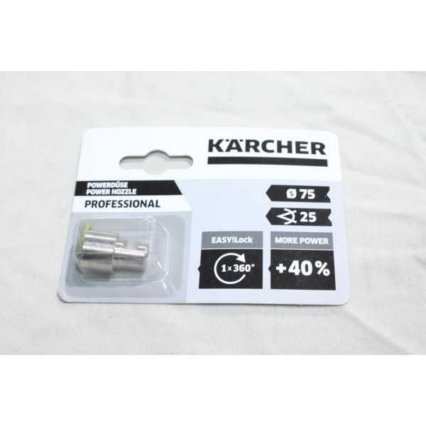 Buse de puissance 75 +40% puissance 25° Karcher 2.113-014.0 pour nettoyeur haute pression karcher 