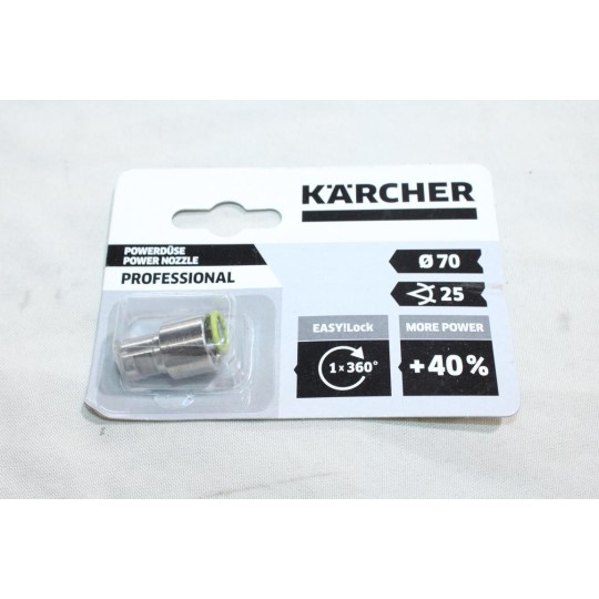 Buse de puissance 70 +40% puissance 25° Karcher 2.113-028.0 pour nettoyeur haute pression karcher 