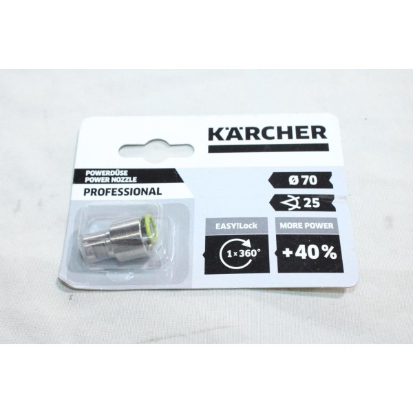 Buse de puissance 70 +40% puissance 25° Karcher 2.113-028.0 pour nettoyeur haute pression karcher 