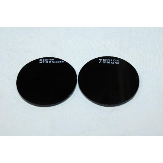 Lot 105 verres de lunettes protection à soudure 5 SCS 1 DIN + 2 verres 7 SCS 1 DIN GCE G100111 